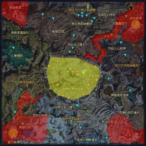 永恒之塔地图全览：带你领略游戏世界风光