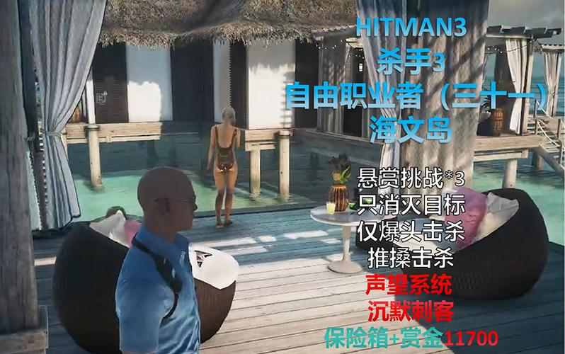 杀手3任务攻略：高效完成所有挑战目标