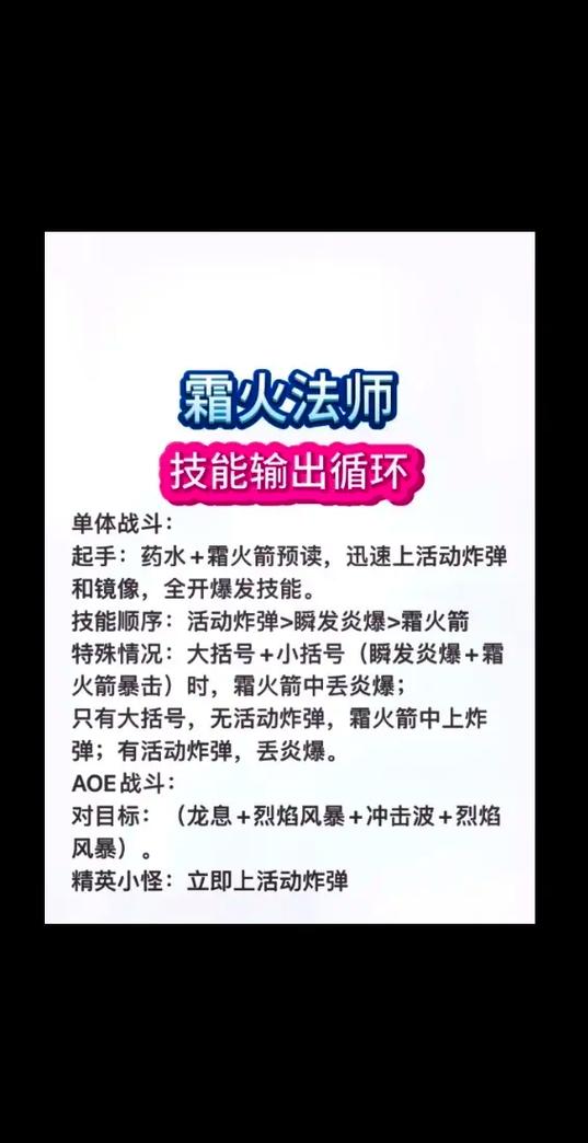 火法输出手法指南：从入门到精通的完整攻略